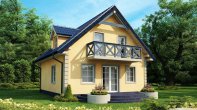 Проект кирпичного дома № 100